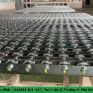 Thang trượt con lăn thép mạ kẽm